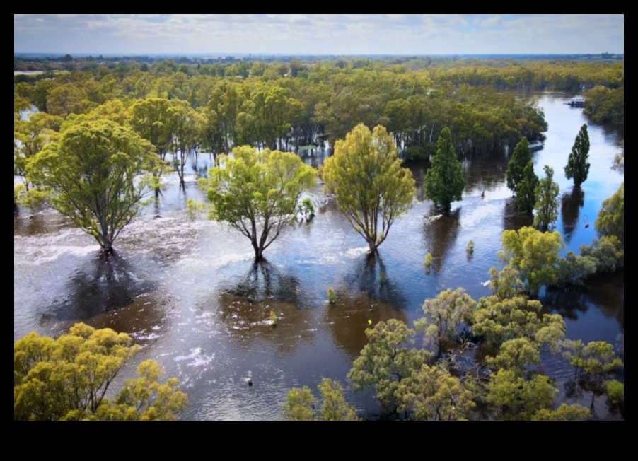 Why are certain landscapes more prone to flooding?