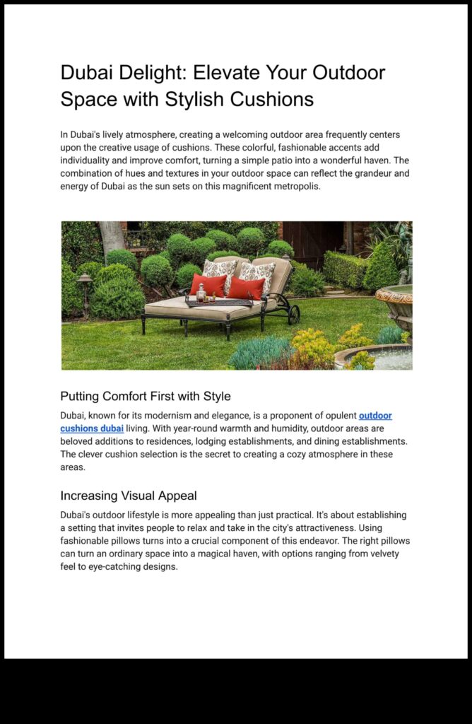 Garden Grandeur Chic Accents to Elevate Your Outdoor Space 1