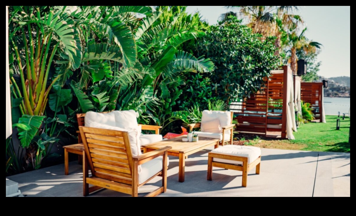 Garden Lounging: Crafting Tranquil Spaces with Furniture