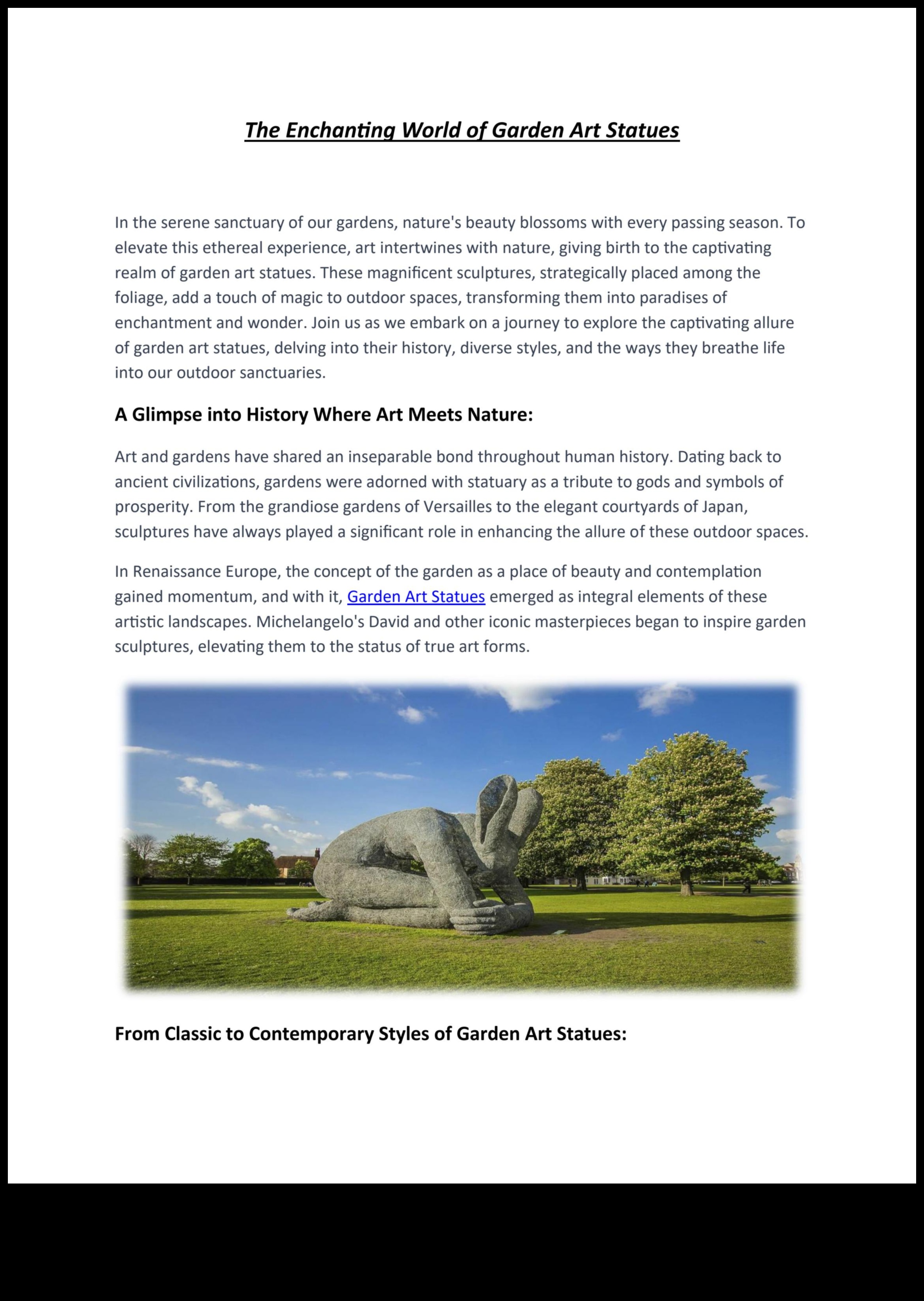 Garden Symphony: Crafting Serene Retreats with Artful Elements