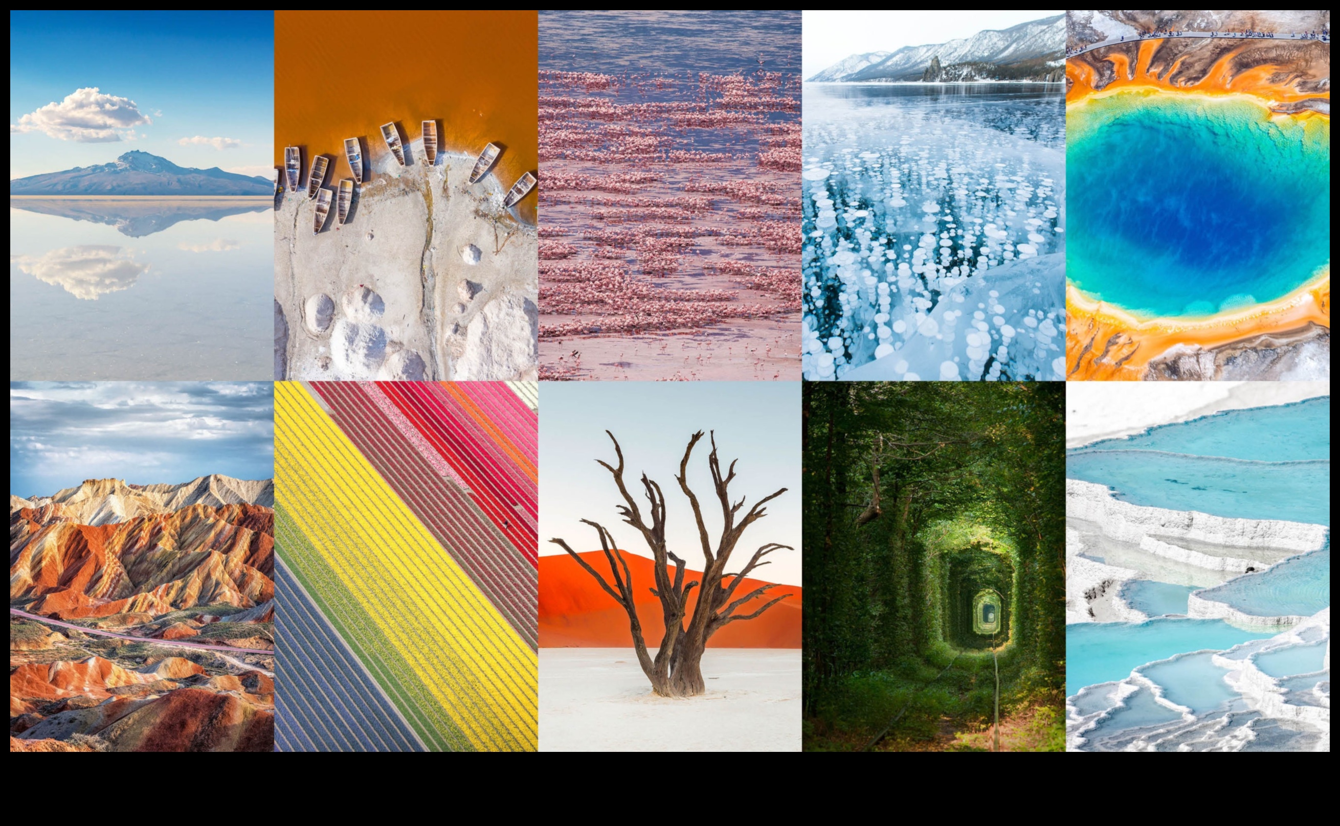 Geological Wonders in Landscape Art 3 Earth's Canvas: Geological Wonders in Landscape Art