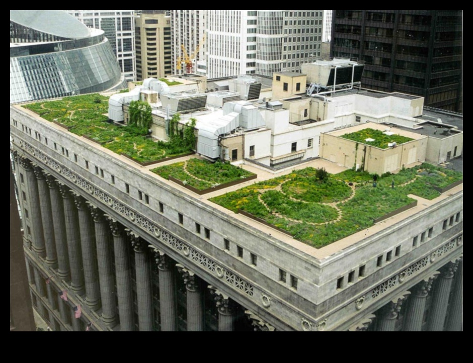 Green Roofs A Beautiful Addition to Any Cityscape 4 How do landscapes contribute to the visual appeal of urban rooftop gardens?