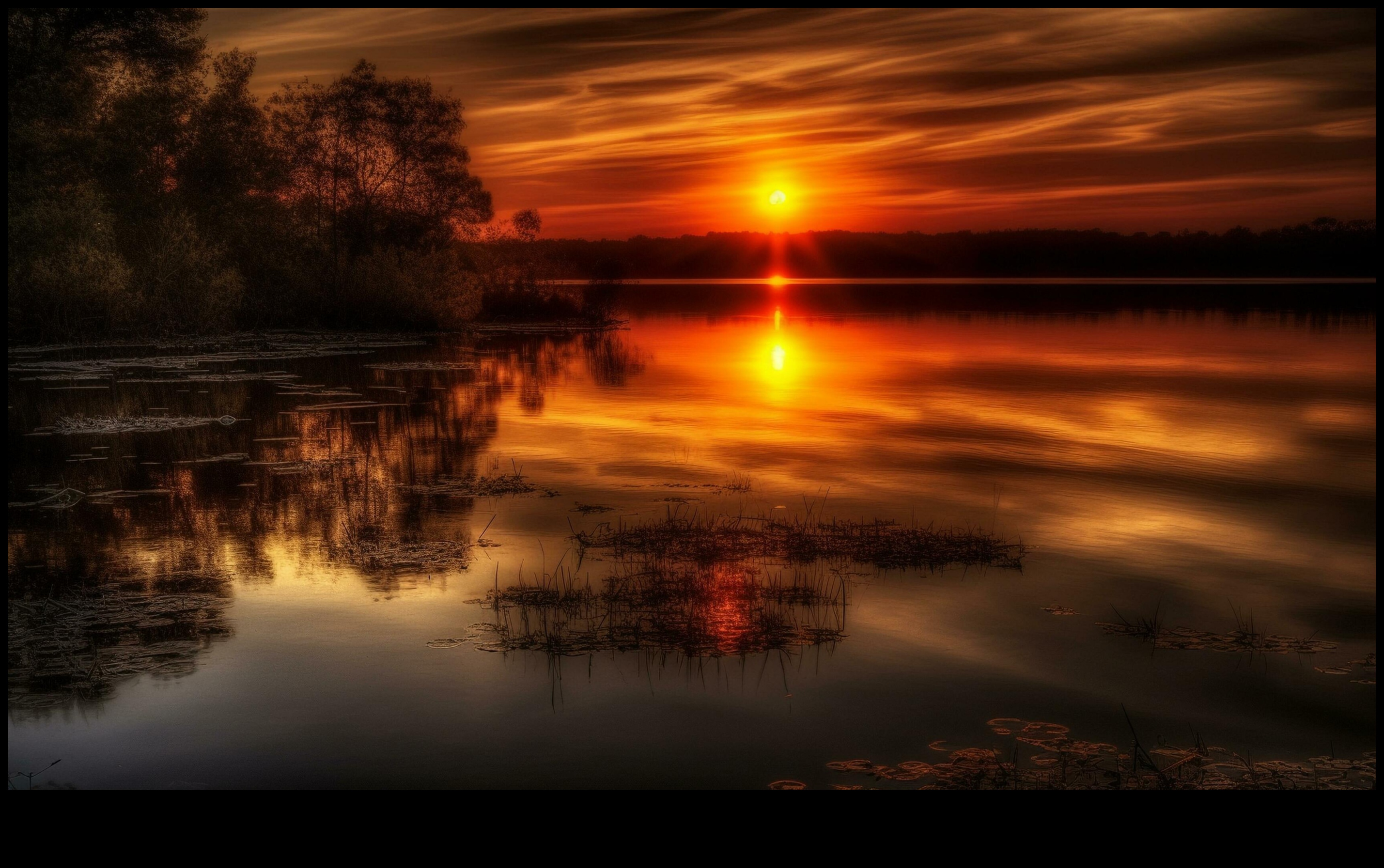 Horizon of Tranquil Nature 4 Calm Horizons: Tranquil Landscapes for Moments of Reflection