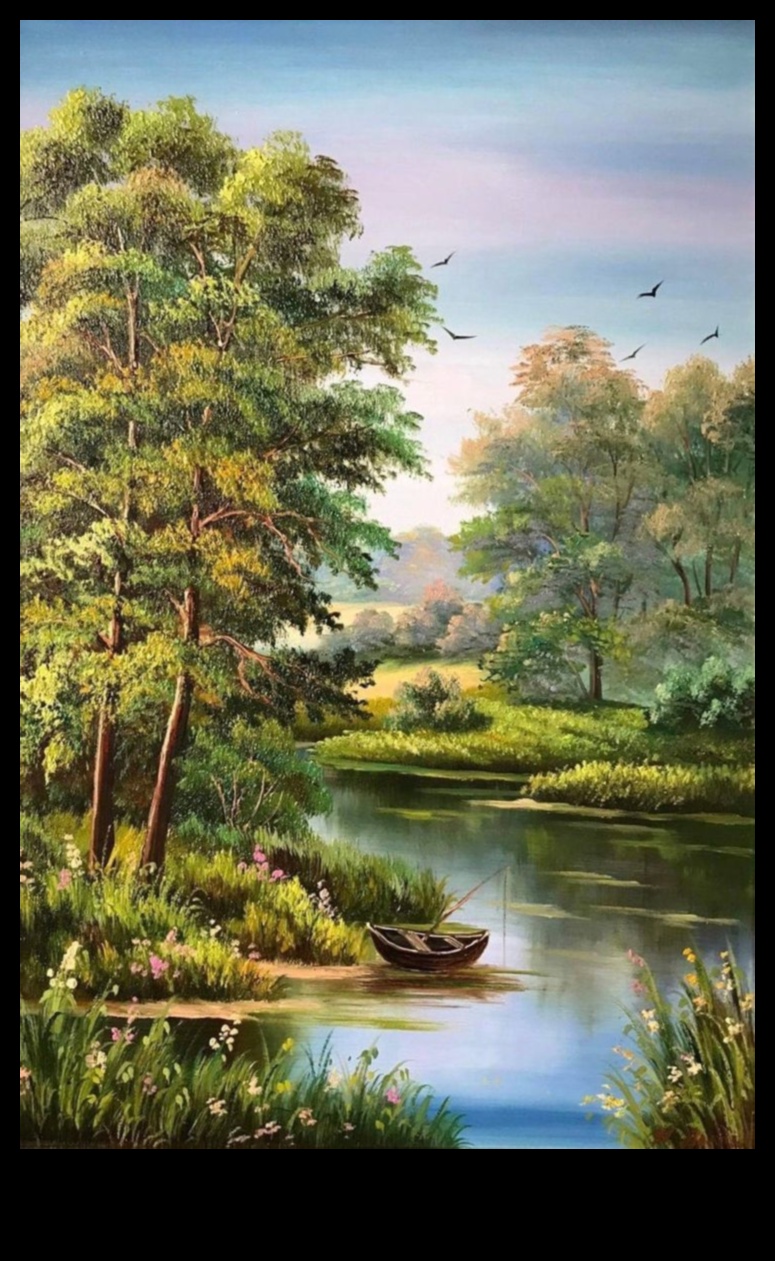 Landscape A Canvas for Nature 5 Nature's Tranquil Symphony: A Harmony of Peaceful Landscape Views