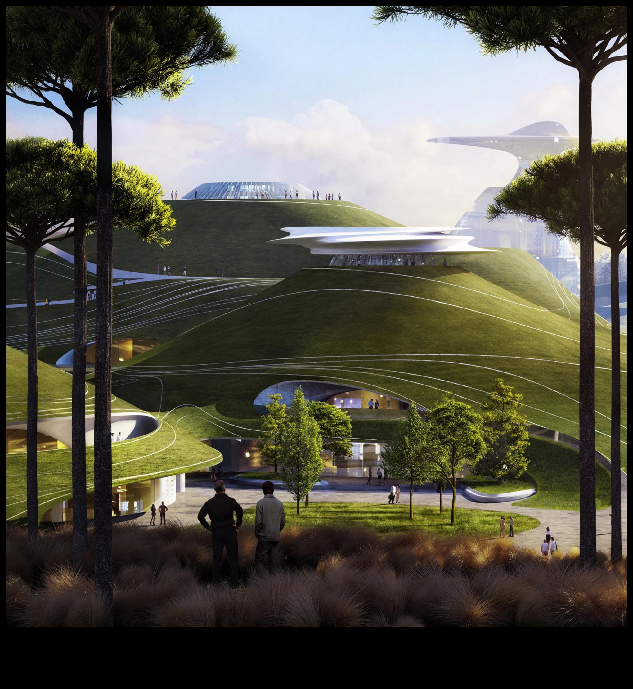 How do landscapes influence the architectural design of homes?