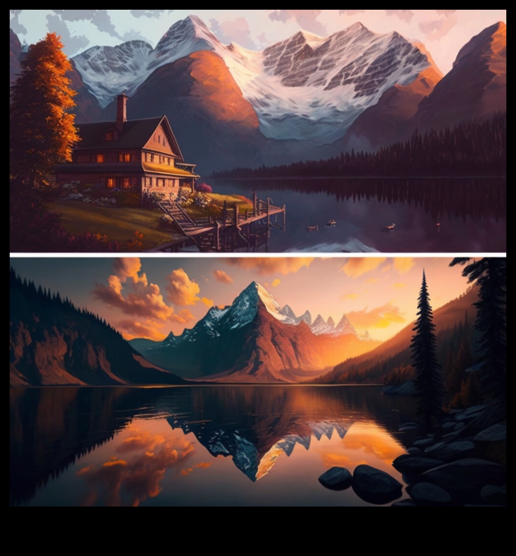 The Artistry of Earth: Landscape Paintings Beyond Borders