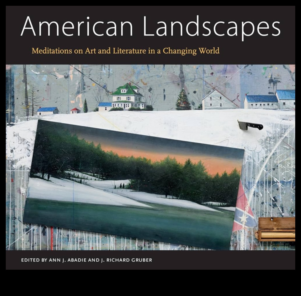 Why are landscapes often used as metaphors in literature and art?