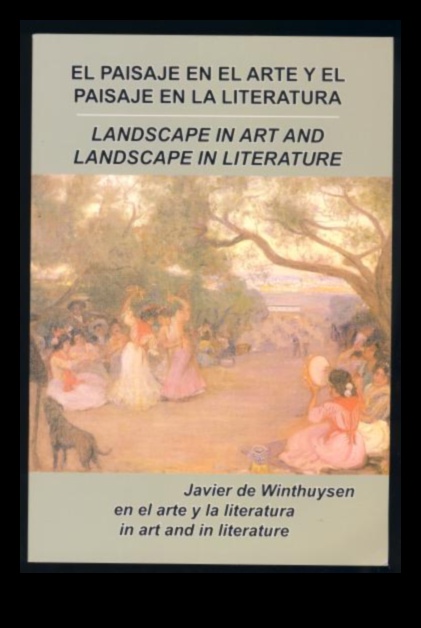 Why are landscapes often used as metaphors in literature and art?