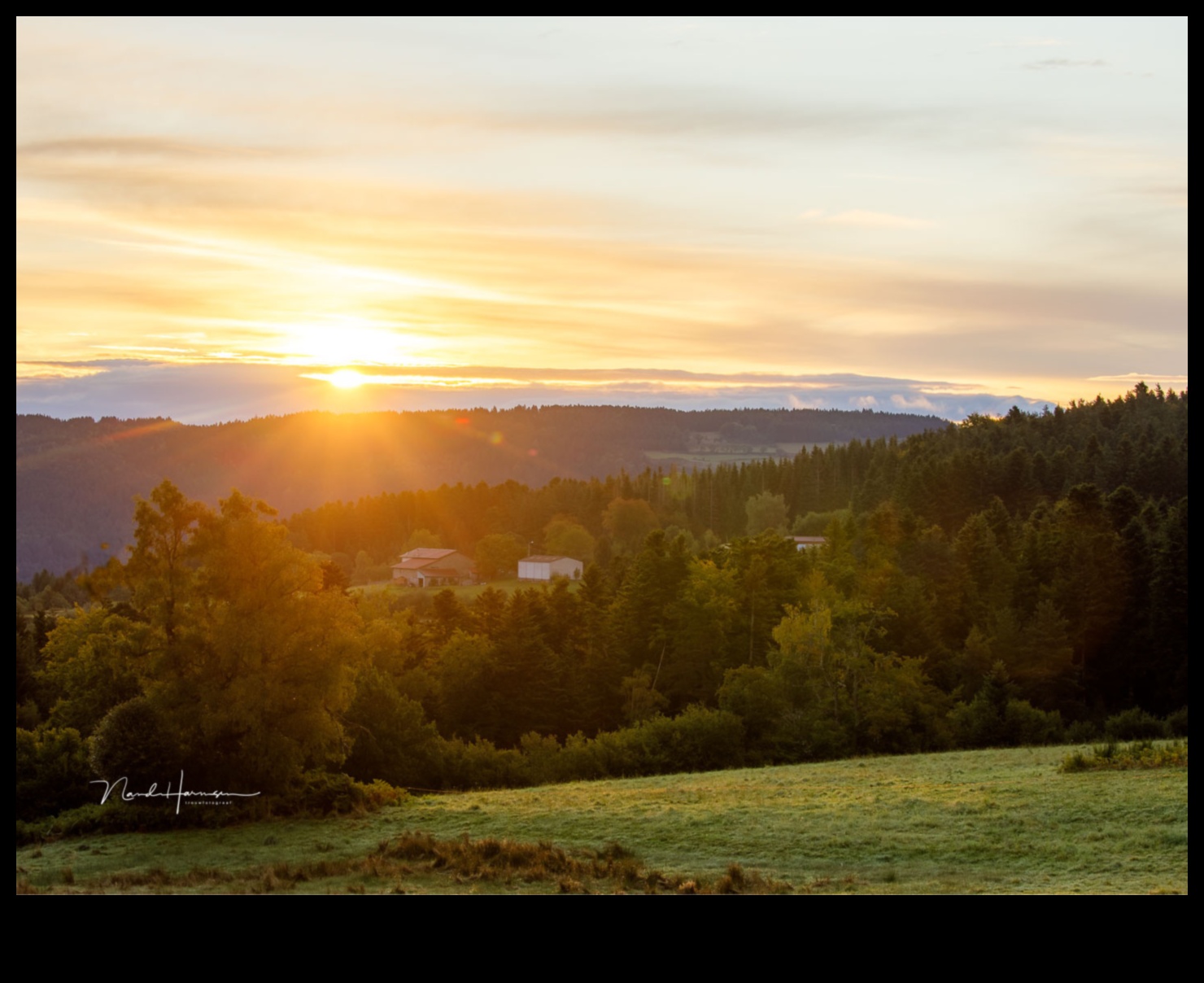 How does light and shadow affect the perception of landscapes?