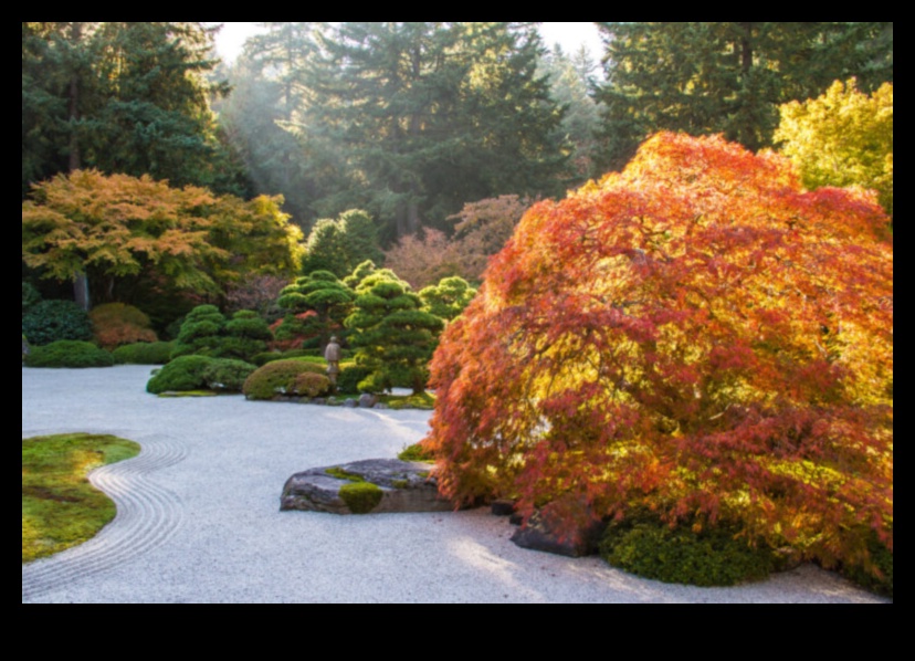 Maple Symphony: Japanese Gardens in Autumn Splendor