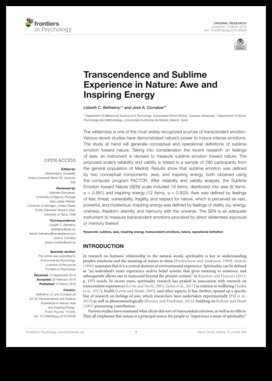 Sublime Reverence: Seeking Awe in Ever-Powerful Landscapes