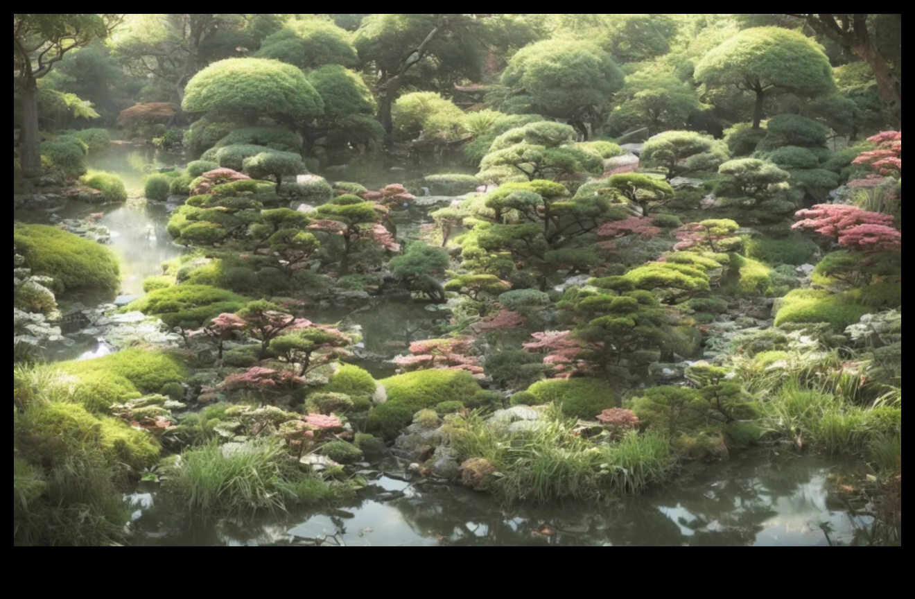 Nature's Brushstrokes: Japanese Garden Artistry