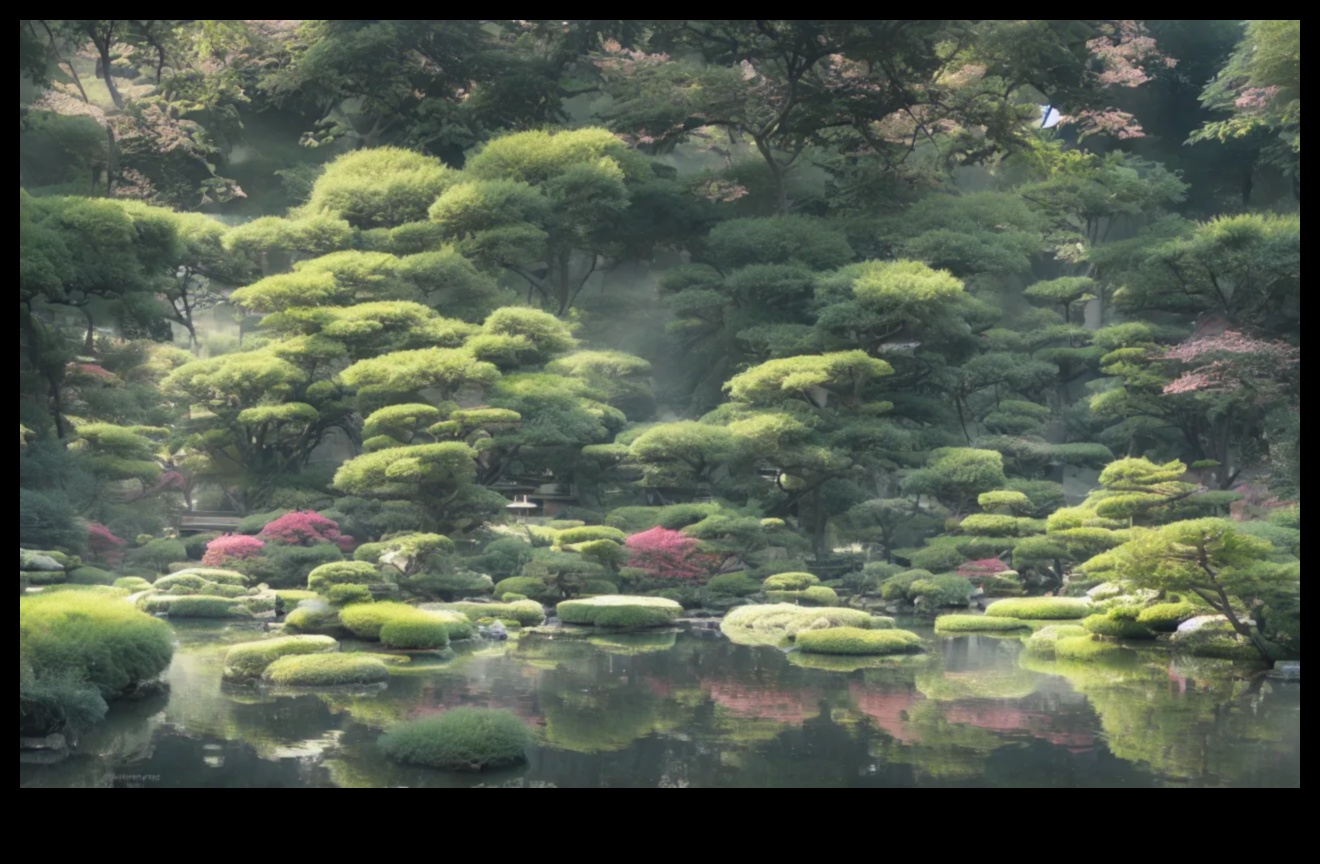 Nature's Brushstrokes: Japanese Garden Artistry