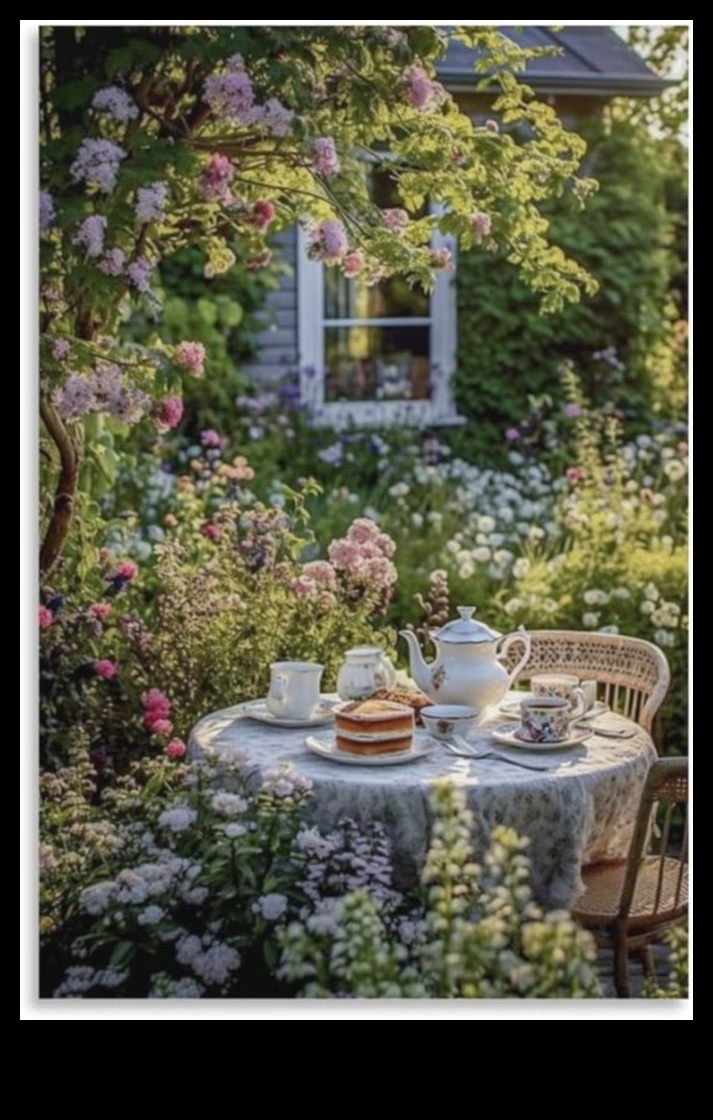 Nature's Canvas: Artful Decorating for Your Enchanting Garden
