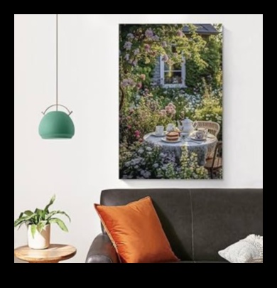 Nature's Canvas: Artful Decorating for Your Enchanting Garden