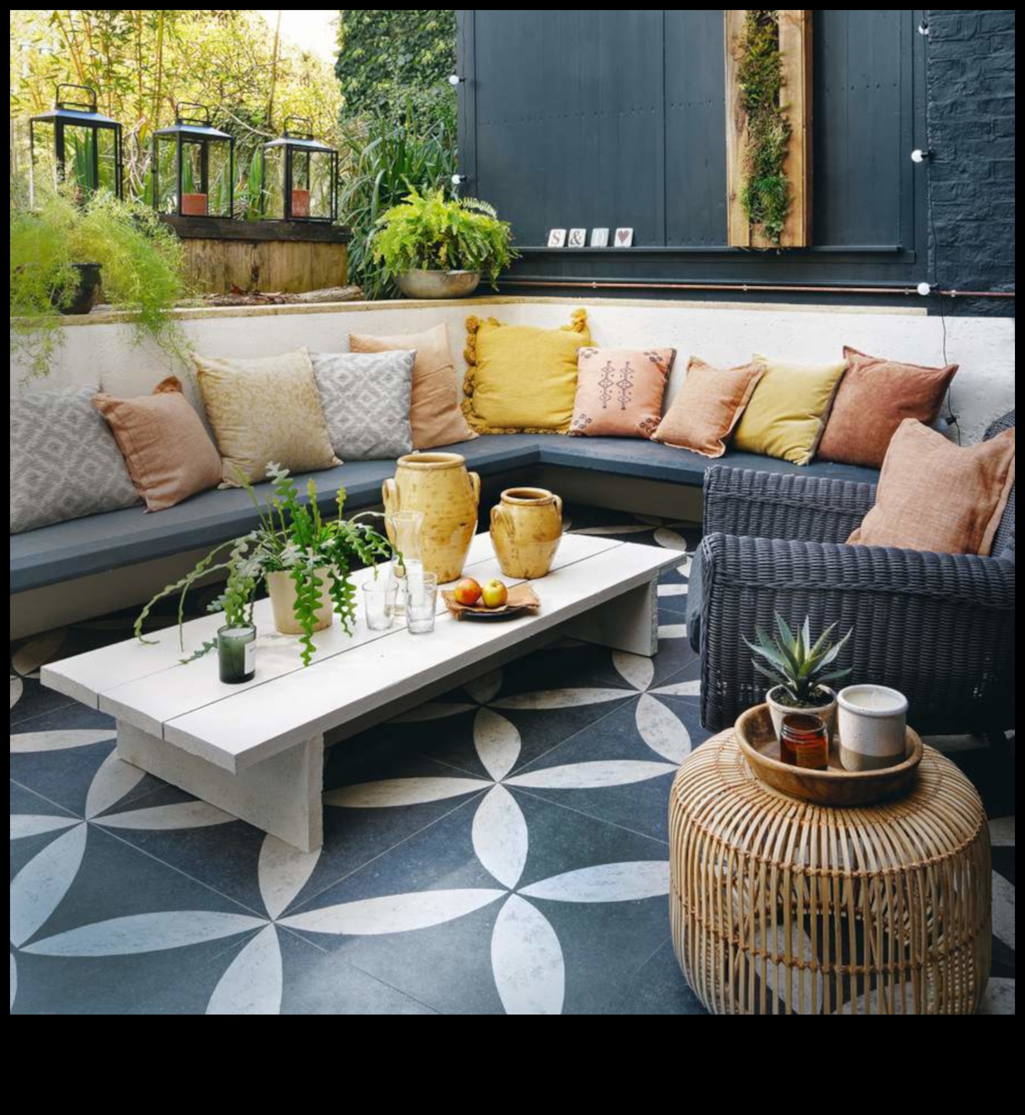 Nature's Lounging: Craft Tranquil Spaces with Garden Seating