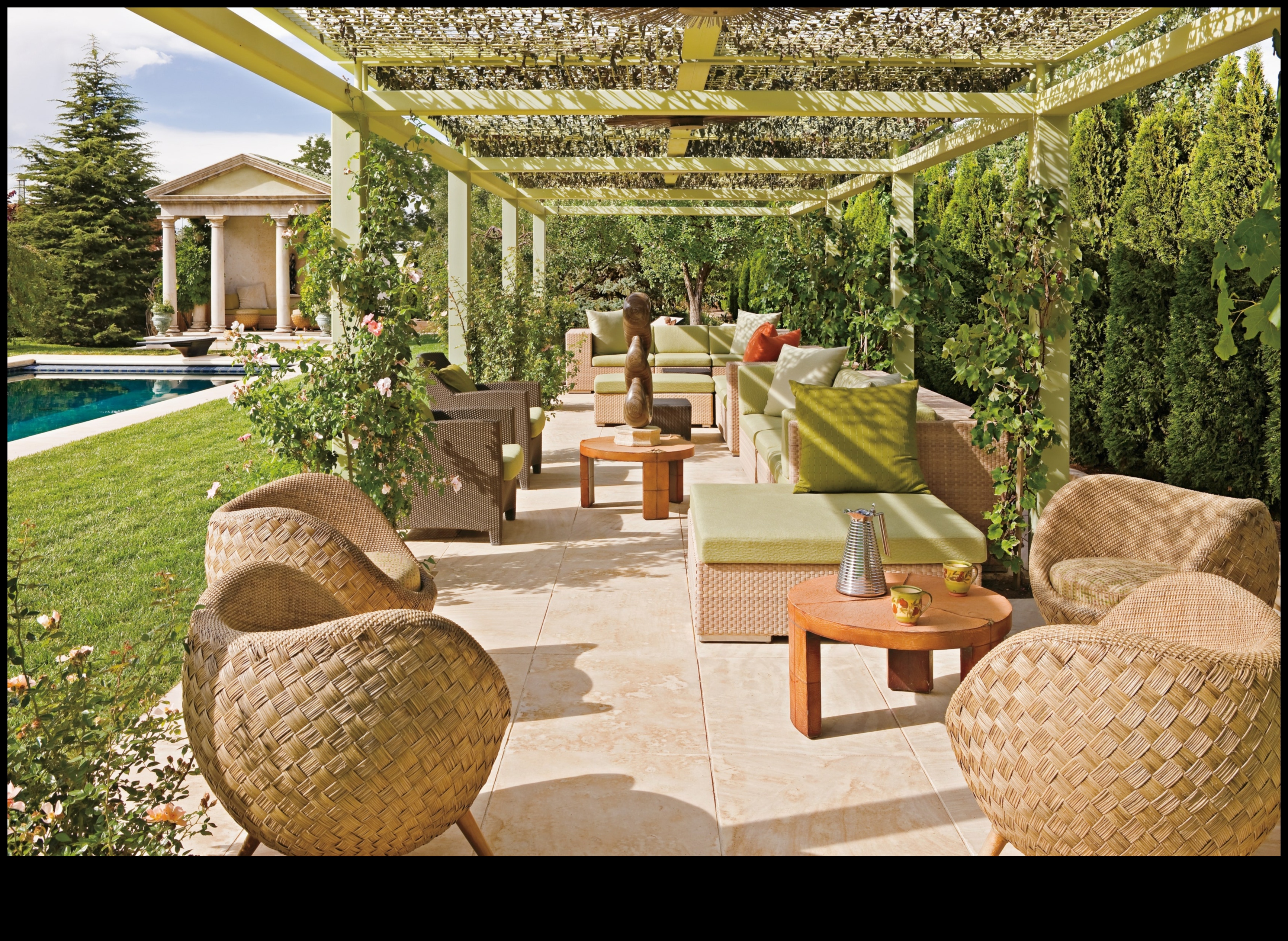 Nature's Palette: Elevate Your Garden with Stylish Seating