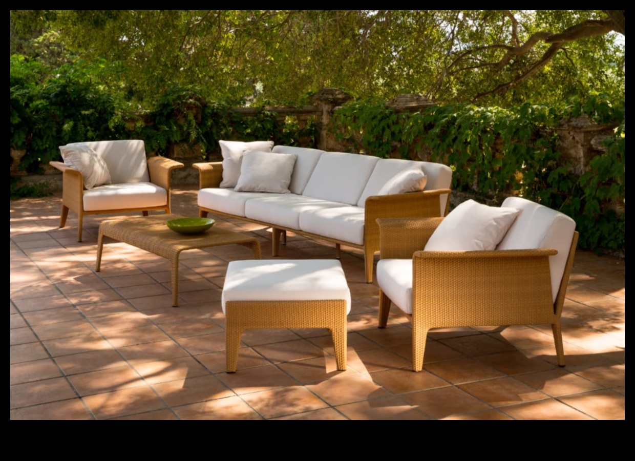 Nature's Rest: Stylish and Cozy Garden Furniture Delights