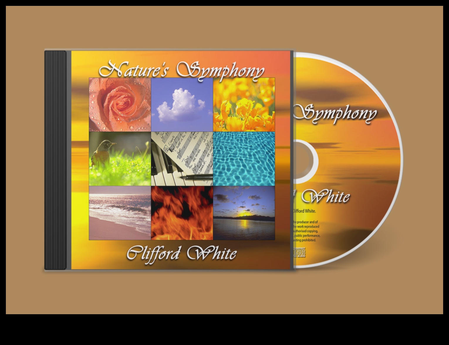 How do landscapes inspire and influence music compositions?