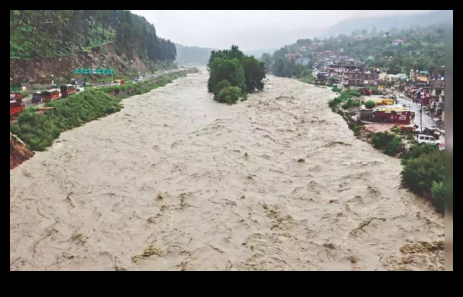 How do natural disasters shape and reshape landscapes?