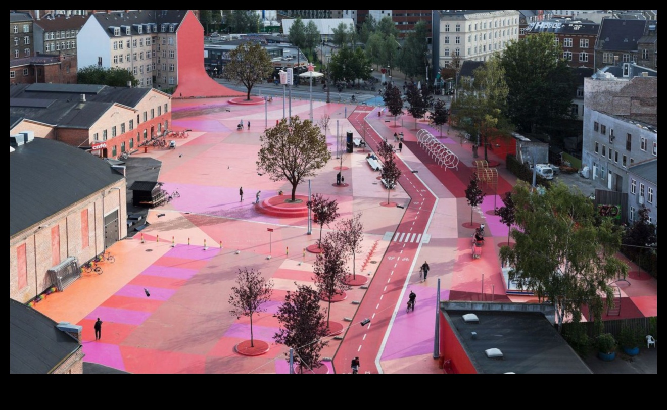 How do landscapes inspire and influence the design of outdoor art markets?