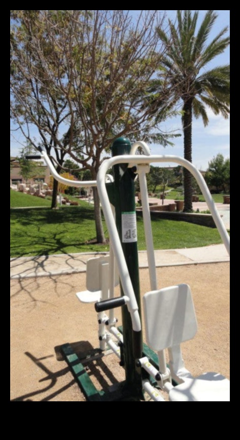 How do landscapes influence the design of outdoor fitness spaces?