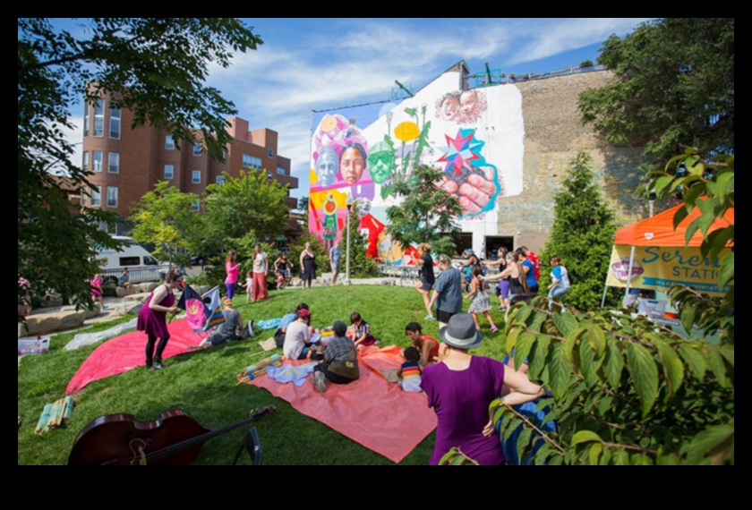 How do landscapes influence the design of outdoor recreational spaces?