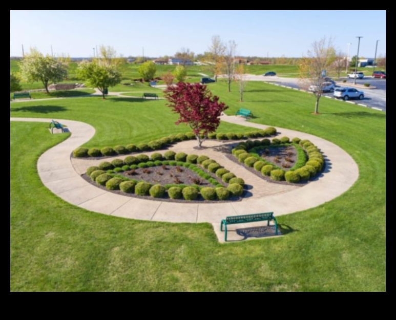 How do landscapes influence the design of outdoor recreational spaces?