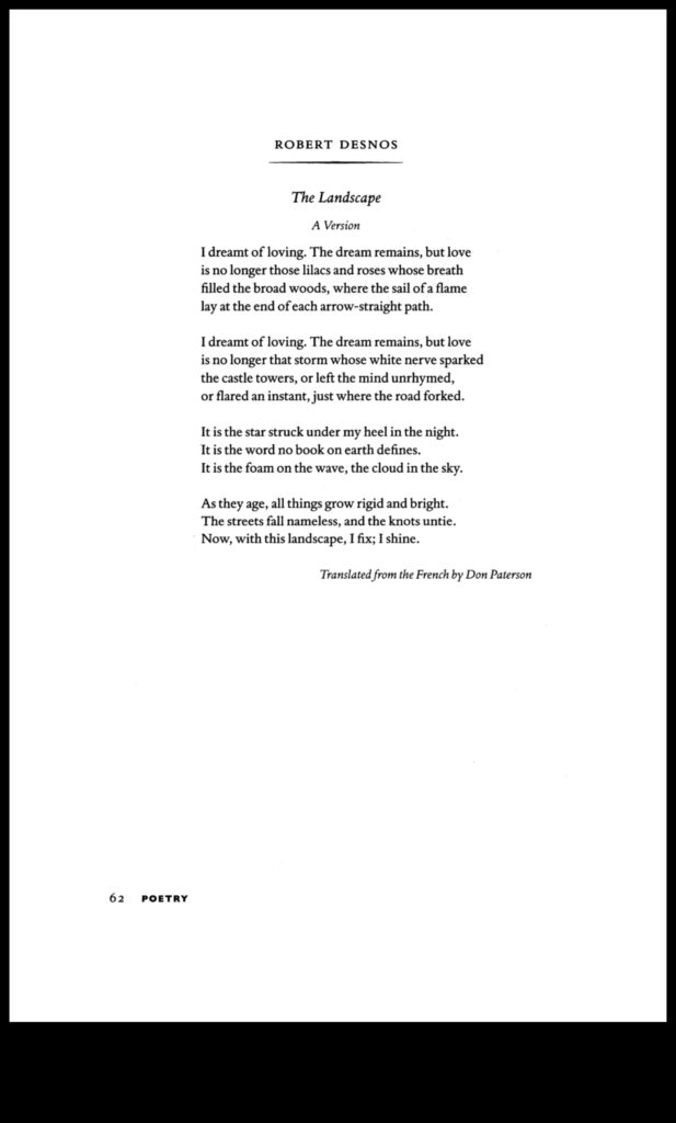 Poetry in the Landscape 1