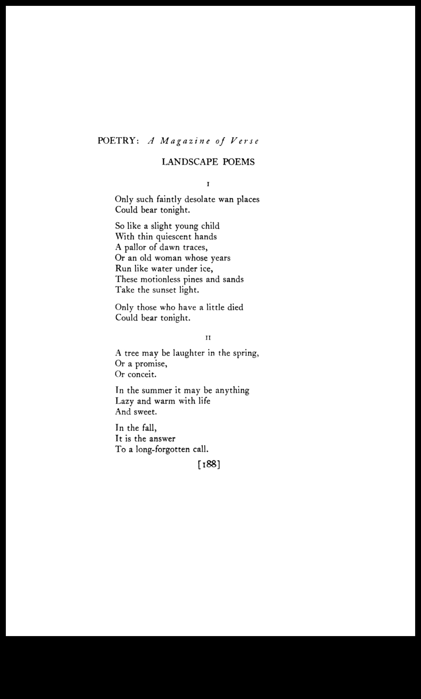 Landscapes in Poetry: Verses Woven with Natural Imagery