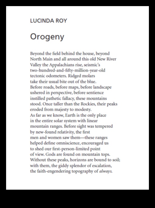Landscapes in Poetry: Verses Woven with Natural Imagery