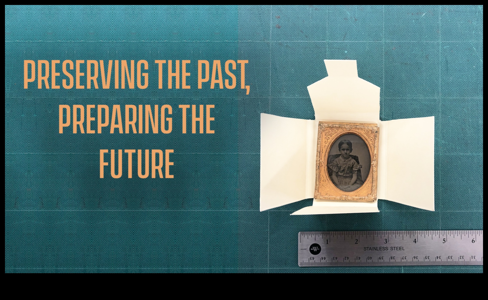 Why are ruins and ancient structures preserved in historical landscapes?