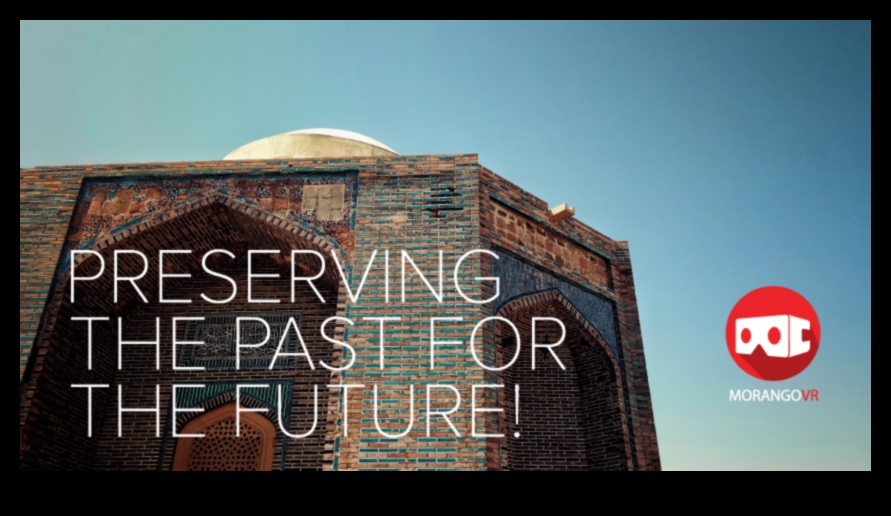 Why are ruins and ancient structures preserved in historical landscapes?