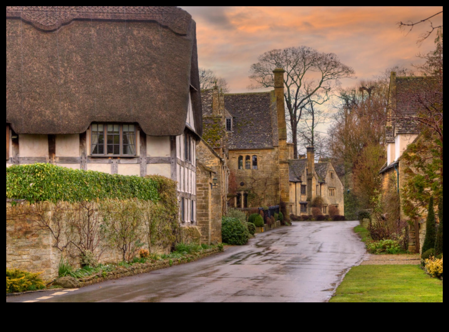 Quaint Charm: Village and Town Views Explored