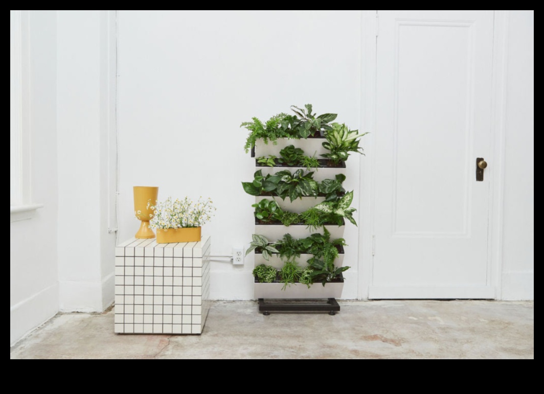 Rising Eden: Vertical Gardening Perfection