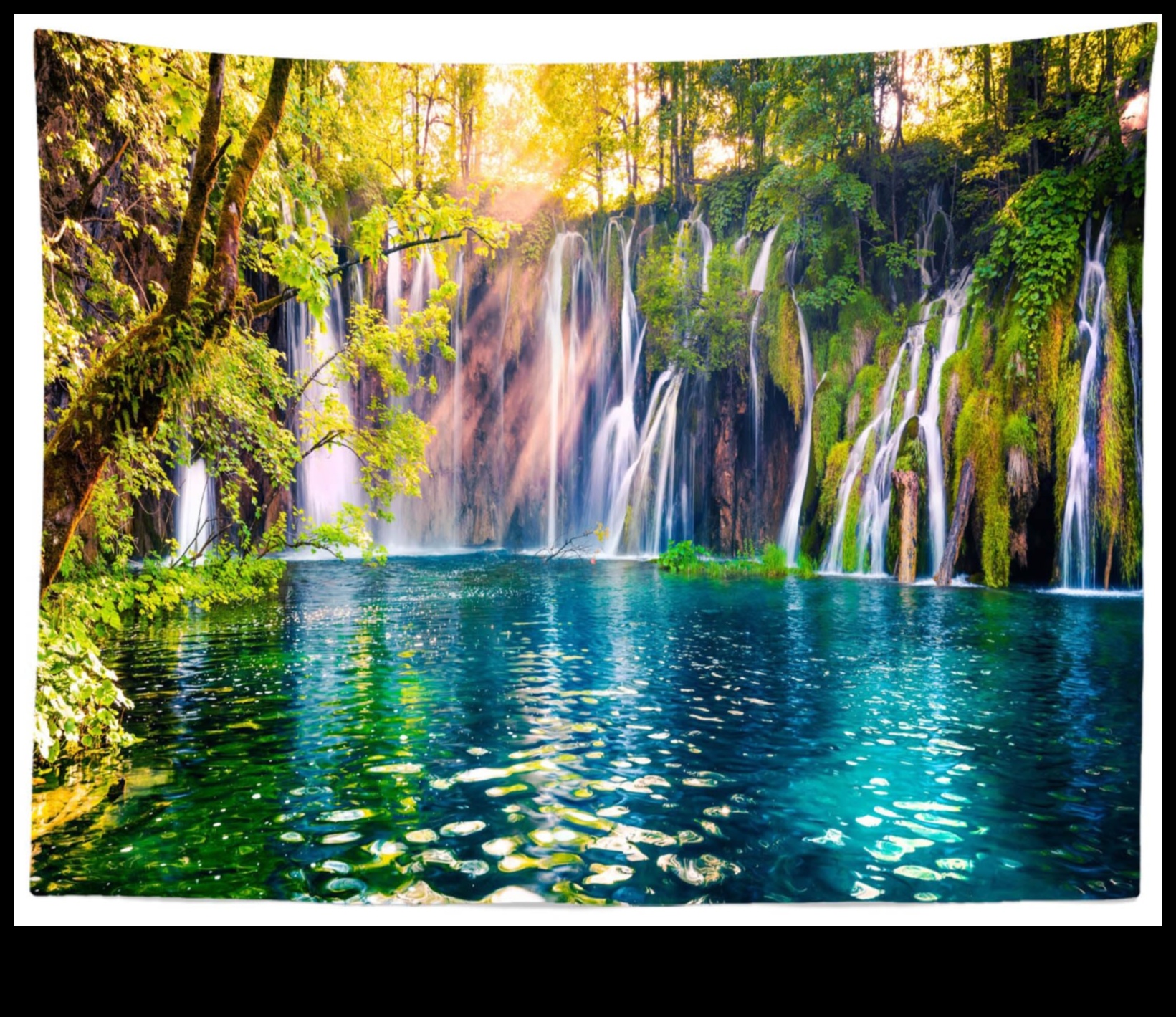 Why are rivers and lakes essential components of aquatic landscapes?