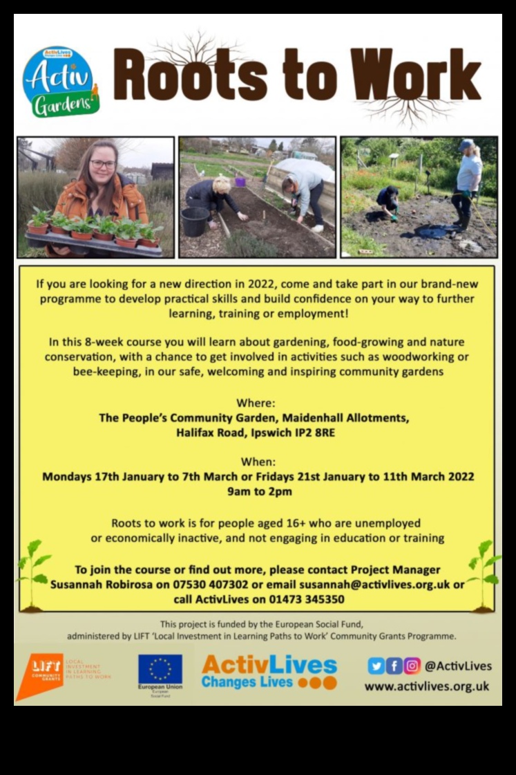Rooted in Skill: Growing Expertise in Garden Workshops