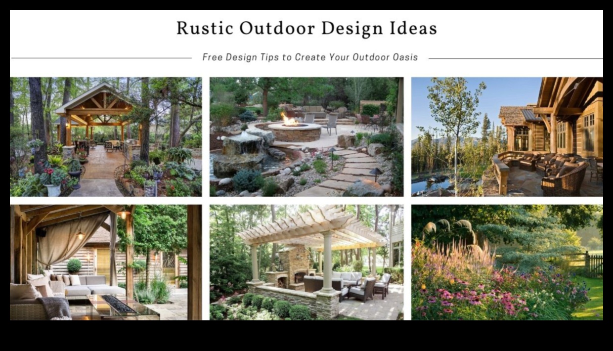 Rustic Chic: Infusing Elegance into Your Outdoor Oasis
