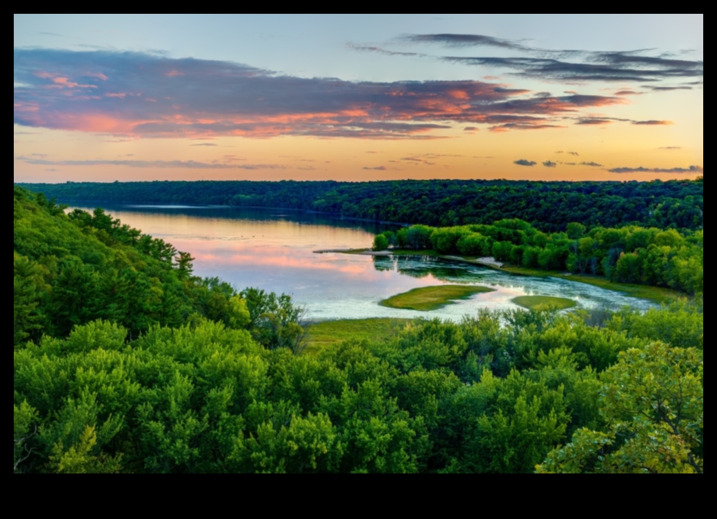 Flowing Waters: Exploring River and Lake Views