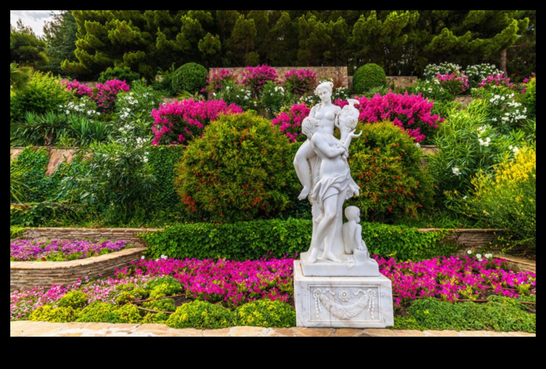 Sculpted Beauty: The Allure of Artistic Accents in Your Garden