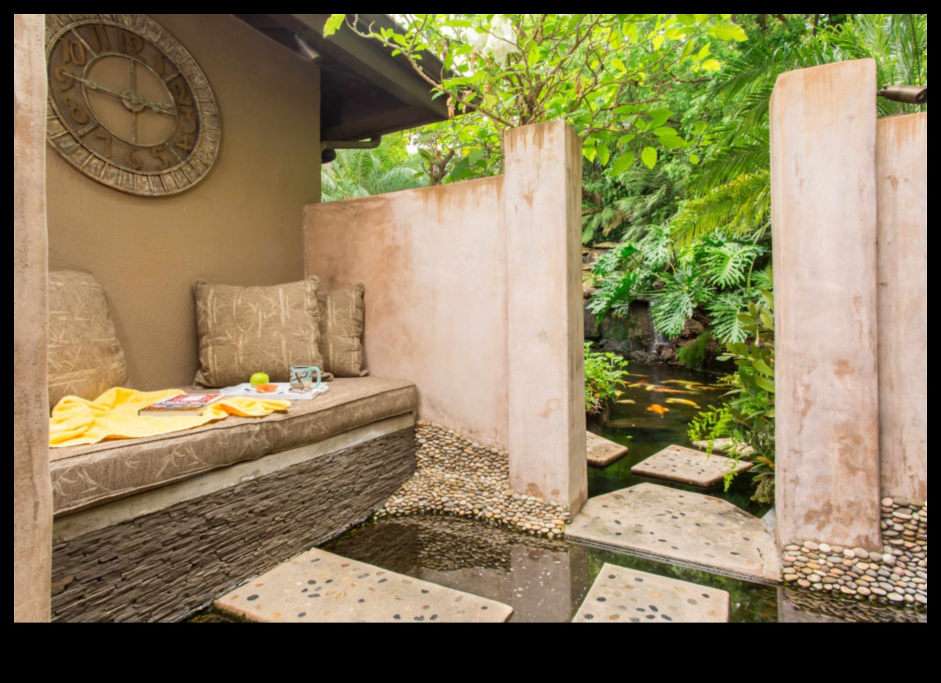 Sculpted Serenity: Chic Accents for a Stylish Garden