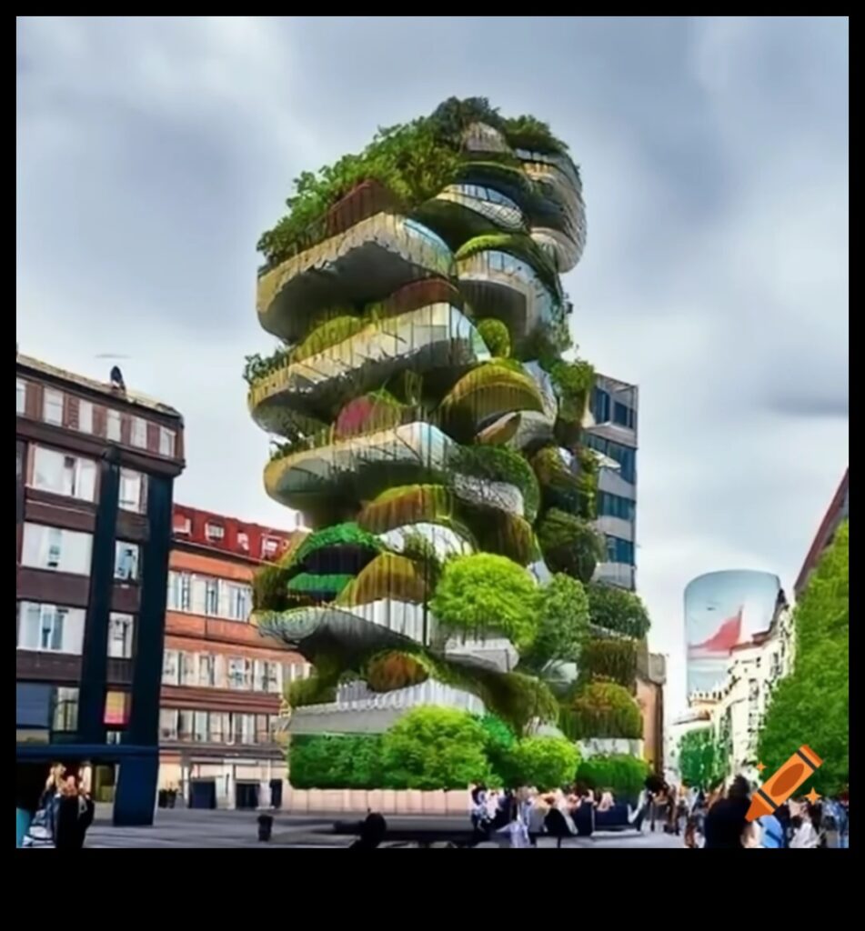 Sculpting the Sky Vertical Gardens Transform Urban Landscapes 1