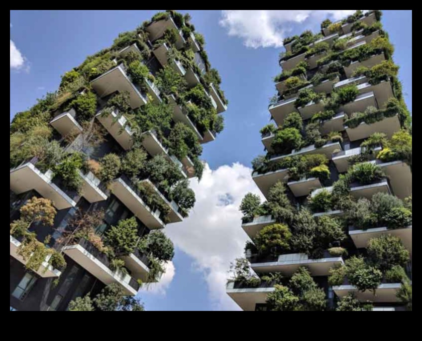 Sculpting the Sky with Vertical Gardens A Modern Take on Greenery 1