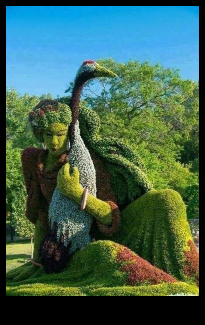 Sculptural Wonders: Navigating the Whimsy of Garden Art