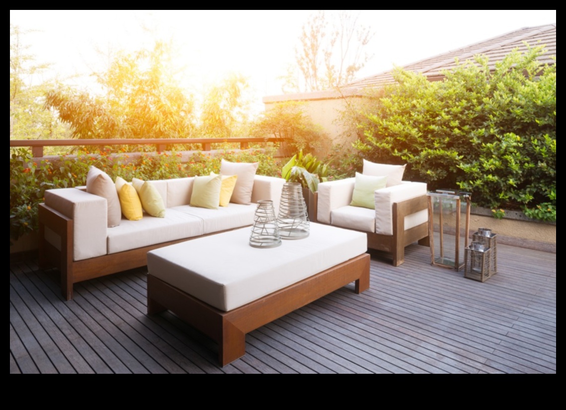 Serenity in Style: Discover Trendsetting Garden Furniture Ideas