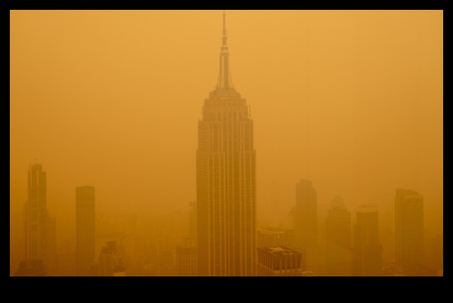 What is the impact of air pollution on the health of urban landscapes?