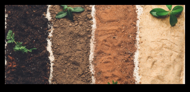 How do different soil compositions impact the vegetation of landscapes?