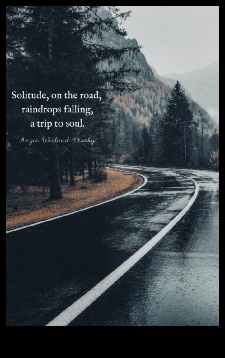 Why do people seek solitude in natural landscapes?