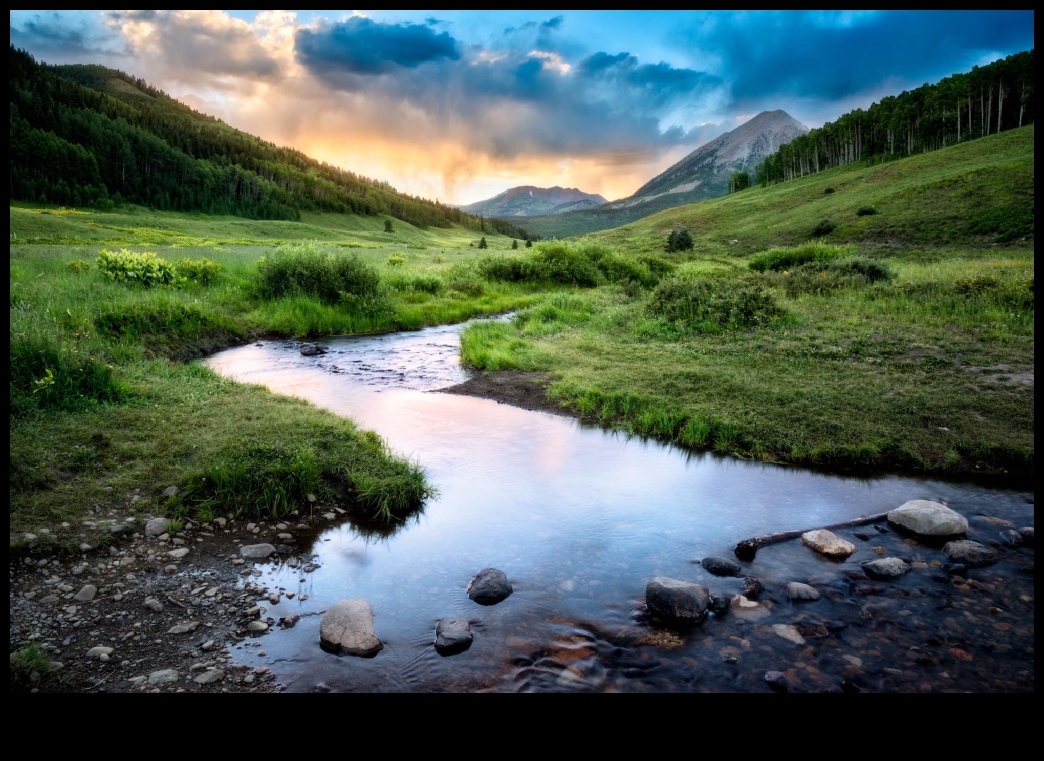 Rhythms of Rivulets: Streams and Creeks Winding Through Landscapes