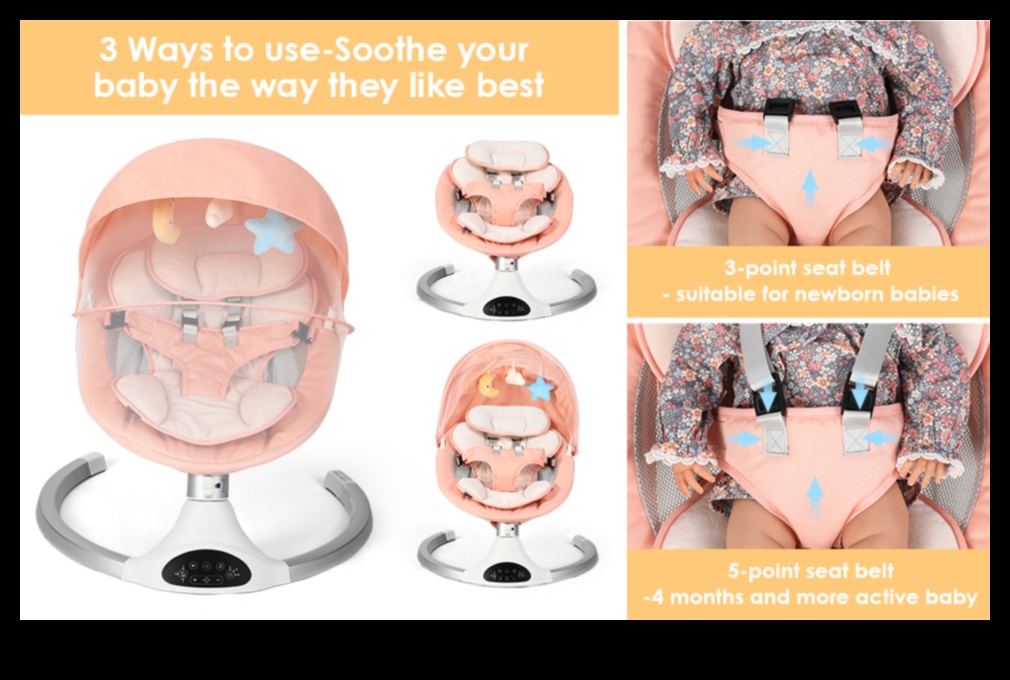 Sweet Swings: Safe and Relaxing Baby Entertainment